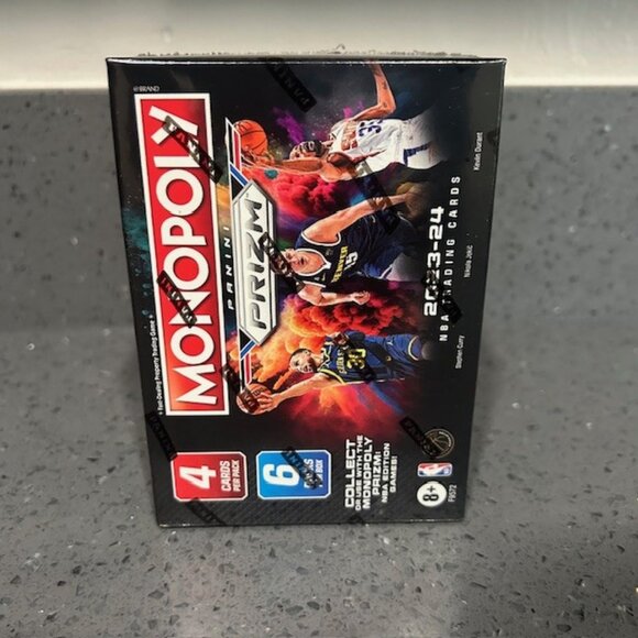 2023-24 Panini Prizm Monopoly NBA Trading Cards Booster/Blaster Box (24 Cards) - Picture 2 of 6